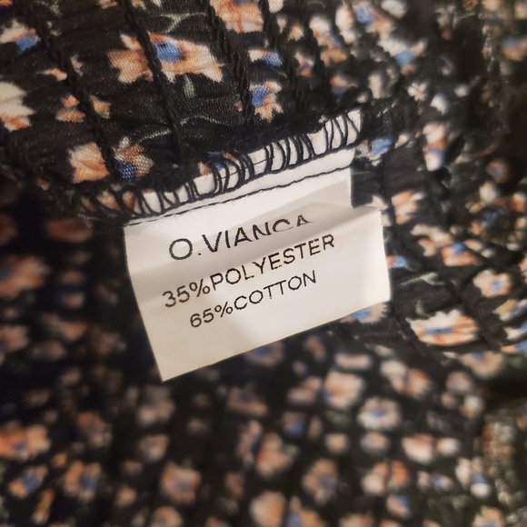 2 BELLA Matching Floral Ruched Set with Ruffle Skirt - Picture 8 of 9